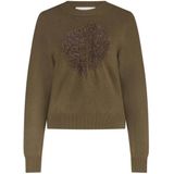 Nukus - Pullover Intarsia - Off White - Dames