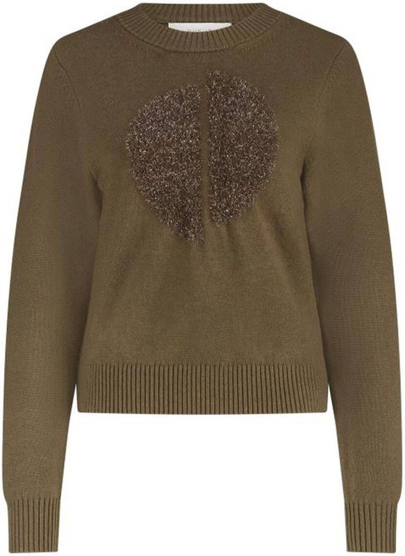 Nukus - Pullover Intarsia - Off White - Dames