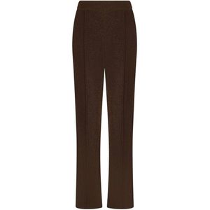 Nukus Broek NKF09021 HELLA Donker bruin