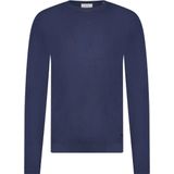 Born With Appetite Pullover Blauw Axl R-neck Pullover BWA25305AX71/290 navy