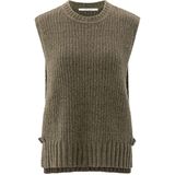 YAYA - Spencer 01-000495-509 - Khaki - Rib Stitch