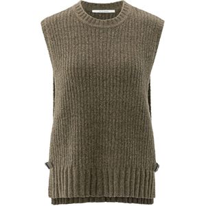 YAYA - Spencer 01-000495-509 - Khaki - Rib Stitch