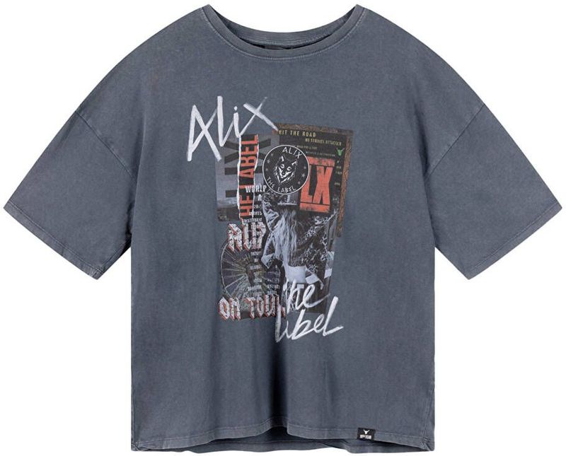 ALIX The Label T-shirt 2410819929 Midden grijs