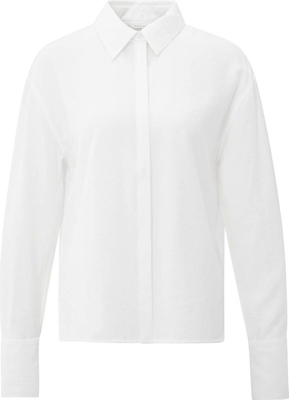 YAYA Blouse lange mouw 01-201179-509 Wit