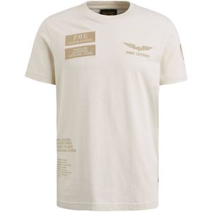 PME Legend T-shirt korte mouw PTSS2404578 Licht beige