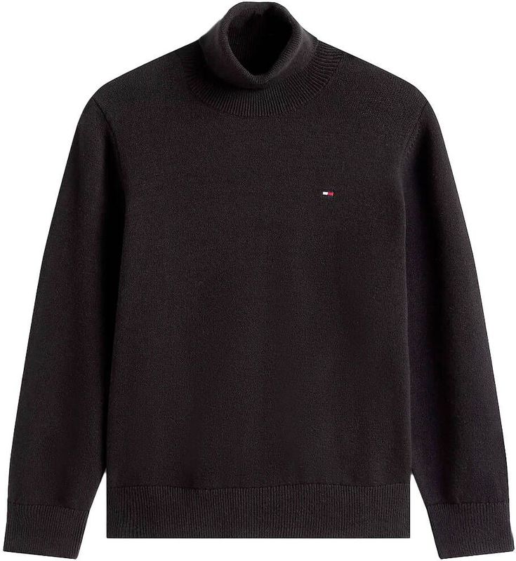 TOMMY HILFIGER Trui 'Essential'  rood / zwart / wit