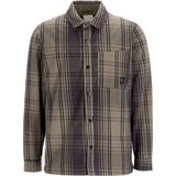 CHASIN' - Axel Flux - Overhemd - Bruin/Zwart - Geruit