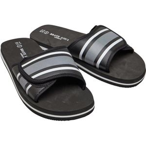 Brave Soul Heren Mateo Slides Sandalen Zwart