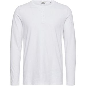Solid Heren Vinton T-shirts met lange mouwen Wit