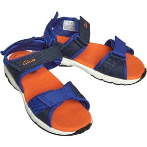 Clarks Jongens Expo Sea Sandalen Blauw