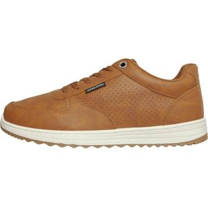 JACK AND JONES Heren Piers Sneakers Bruin