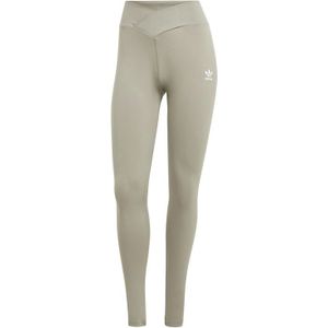 adidas Originals Leggings Dames met hoge taille Zilveren kiezelsteen