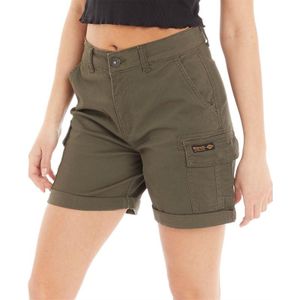 Bench Dames Ashline Cargoshorts Kaki