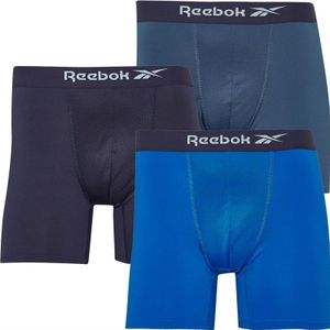 Reebok Heren Johns Performance Boxershorts Blauw