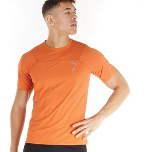 Puma Heren Seasons Coolcell Sports Performance Tops Rood