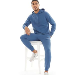 JACK AND JONES Heren Scripted Trainingspakken Blauw