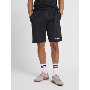 Hummel Heren Go Cotton Bermuda Shorts Zwart