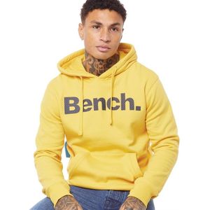 Bench Heren Skinner Spots Hoodies Geel