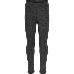 Only Meisjes Nete Vilma Glitter Legging Zwart