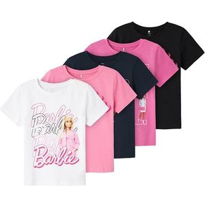 Barbie Meisjes Rosa T-shirts Meerkleurig