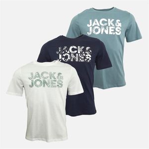 JACK AND JONES Heren Floral T-shirts Multi