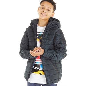 JACK AND JONES Jongens Wing Pufferjas Zwart