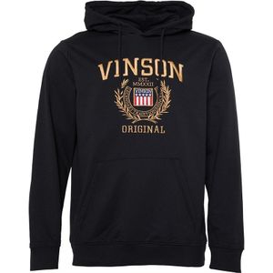 Vinson Heren Kris Gold Hoodies Zwart