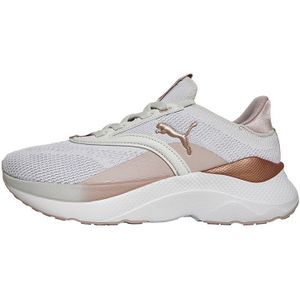 Puma Dames Softride Mayve Neutrale Hardloopschoenen Grijs/Paars/Roosgoud