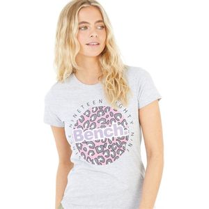 Bench Dames Anina T-shirts Grijs