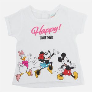 Mickey Mouse Meisjes Minnie Mouse T-shirts Wit