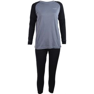 True North Jongens Baselayer Set Zwart Comb