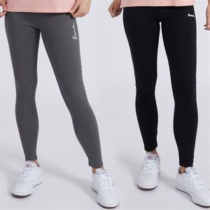 Bench Set van 2 Leggings Dames Zwart/Antraciet