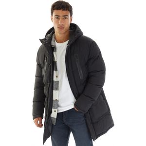 Brave Soul Herren Puffer Jacke Schwarz