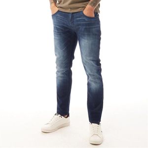 Duck and Cover Heren Duck And Cover Maylead Slim Jeans Donker Wash