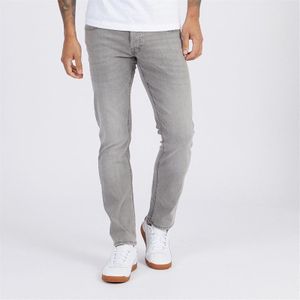 JACK AND JONES Heren Glenn Original Sq236 Slim Fit Jeans Grijs Denim