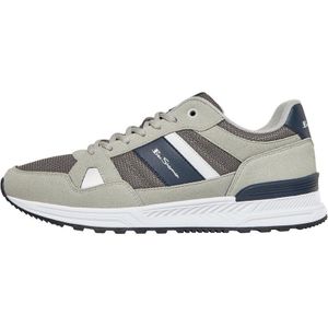 Ben Sherman Heren Fowler Sneakers Lichtgrijs