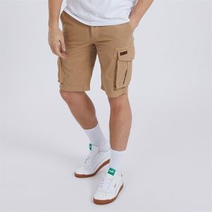 Bench Heren Noahs Cargoshorts Beige