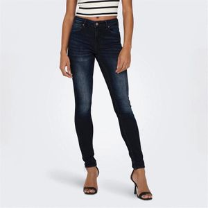 Only Dames Kendell Skinny jeans Blauw