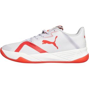 Puma Unisex Turbo Nitro II Indoor Court Court sneakers Wit