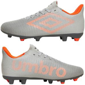 Umbro Voetbalschoenen voor Heren Velocita Matrix 1.0 FG Vast Grond Nimbus Cloud/Fiery Coral/Carbon