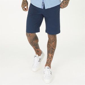 Bench Heren Crocker Chino shorts Marineblauw