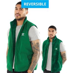 adidas Originals Heren Essentials+ Reversible Bodywarmers Groen