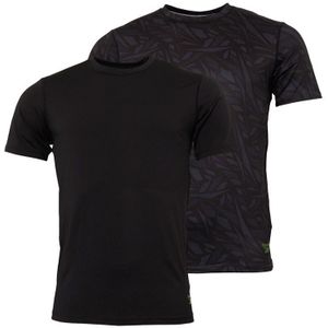 Reebok Heren Chen Performance Sports Performance Tops Zwart