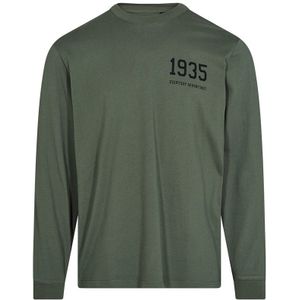 Resteröds Heren 1935 GOTS T-shirts met lange mouwen Groen