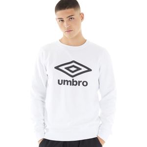 Umbro Sweatshirt Heren Wit/Zwart