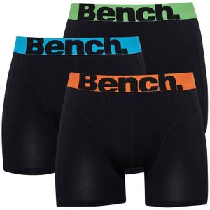 Bench Heren Hozier Drie-pack Bamboe Boxers Zwart