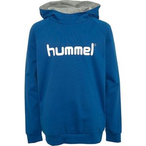 Hummel Kids Cotton Logo Hoodies Blauw