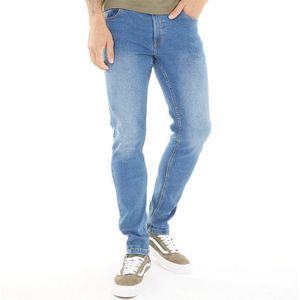 Denim Project Heren Mr. Red Slim fit jeans Blauw