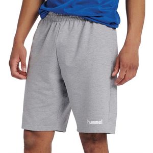 Hummel Heren Go Cotton Bermuda Shorts Grijs