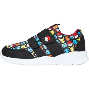 Pokemon Jongens Hinata Sneakers Zwart